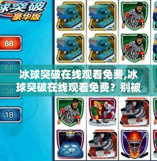 冰球突破豪华版模拟器 第68页